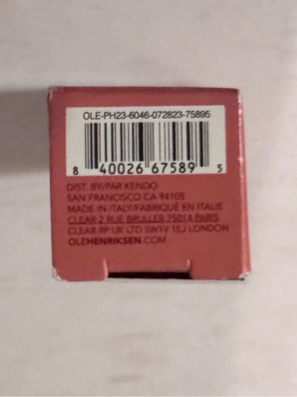 Ole Henriksen Pout Preserve Peptide Lip Treatment Strawberry Sorbet Pink NIB